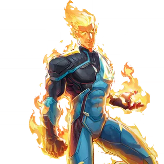 Human Torch — First Family skin
