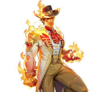 Human Torch — JACK OF HEARTS skin