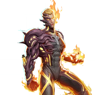 Human Torch — Negative Zone Gladiator skin