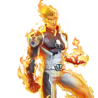 Human Torch — Future Foundation skin