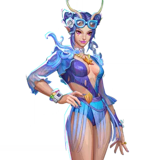 Mantis — Blue Breeze skin