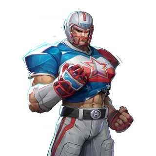 Captain America — BRETT HENDRICK: THE STAR skin