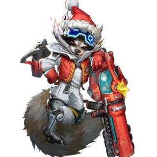 Rocket Raccoon — Wild Winter skin