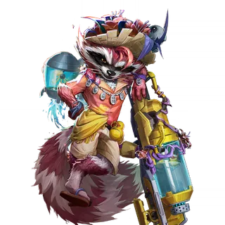 Rocket Raccoon — Radiant Reef skin
