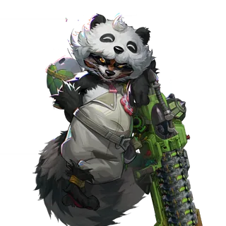Rocket Raccoon — GIANT PANDA skin
