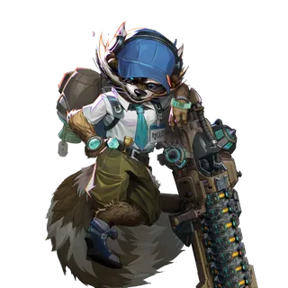 Rocket Raccoon — ROCKY: THE TRANSFER skin