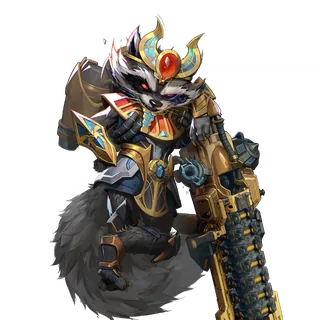 Rocket Raccoon — GOLDEN ARTIFICER skin