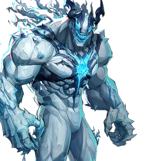 Venom — Snow Symbiote skin