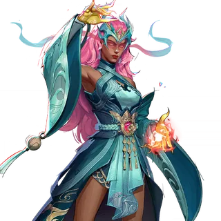 Scarlet Witch — Neon Nimbus skin