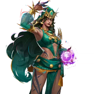 Scarlet Witch — DEEP GREEN MAGIC skin