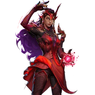 Scarlet Witch — Chaos Gown skin