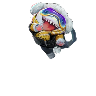 Jeff The Land Shark — Cuddly Fuzzlefin skin