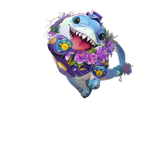 Jeff The Land Shark — Blue Barrage skin