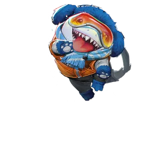 Jeff The Land Shark — BLUE BLIZZARD skin