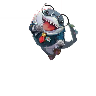Jeff The Land Shark — Business Shark skin