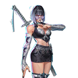 Psylocke — TWILIGHT TONES skin