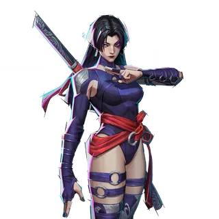 Psylocke — Vengeance skin