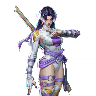 Psylocke — Phantom Purple skin