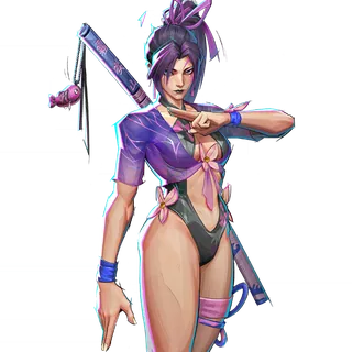 Psylocke — Violet Veil skin