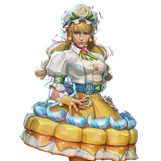 Invisible Woman — Disappearing Dessert skin