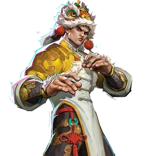 Iron Fist — Lion's Gaze skin