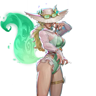White Fox — MAGICAL MINT skin