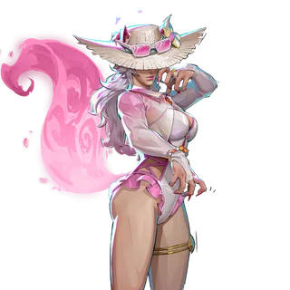 White Fox — PINK PAWS skin