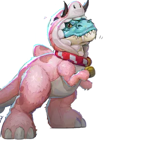 Devil Dinosaur — PLAYFUL PINK skin