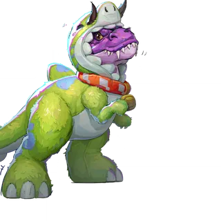 Devil Dinosaur — VIBRANT VIOLET skin